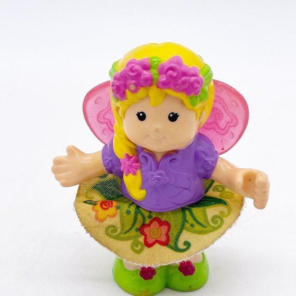 Fisher Price Little People Sarah Lynn Fairy Recycle Ryan Posable Figure Toy 3" - Picture 7 of 13